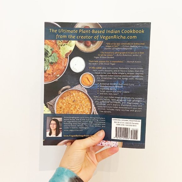 ✨ NWT Vegan Richa Indian Kitchen Cookbook | Vegan Richa - Picture 2 of 2